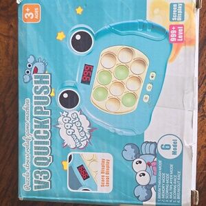 Fidget Quick Push Puzzle Stress Relief Game Machine Blue (🛍 Bundle ANY 6/$36)